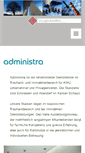Mobile Screenshot of administra.ch